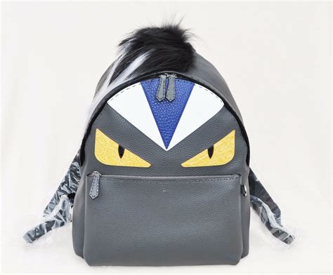 Fendi monster backpack men